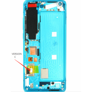 SERVICE PACK PanTalla Original Con Marco Para XiaoMi Mi 10 / Mi 10 Pro / FLEX VERSION C *VERDE*