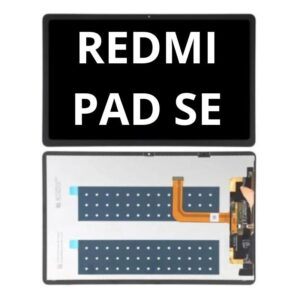 Pantalla Completa LCD Y Táctil Para Redmi PAD SE / Redmi Pad 2nd Gen Negra