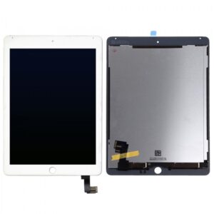 Pantalla completa para iPad Air 2/iPad 6 A1566/A1567 blanca