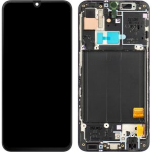 Pantalla Completa Original Con Marco Para Samsung Galaxy A40 2019 / A405 (NEGRO)