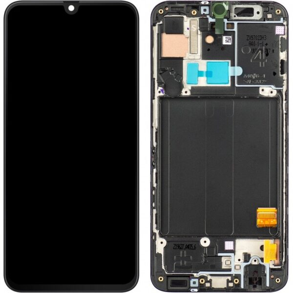 Pantalla Completa Original Con Marco Para Samsung Galaxy A40 2019 / A405 (NEGRO)