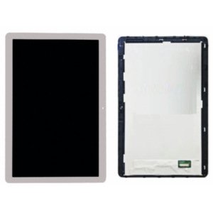 Pantalla Completa ORIGINAL Con Marco Para Tablet Huawei Mediapad T5-10 / T5 10 / AGS2-W09 (BLANCO)