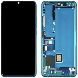 Pantalla completa con marco para Xiaomi Mi Note 10/Note 10 lite/Note 10 Pro/Mi CC9 Pro original *Verde*