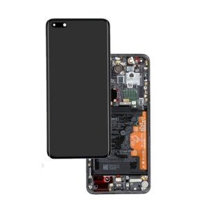 Pantalla Completa Original Con Marco Y Bateria Para Huawei P40 Pro Plus / P40 Pro +(blanco)