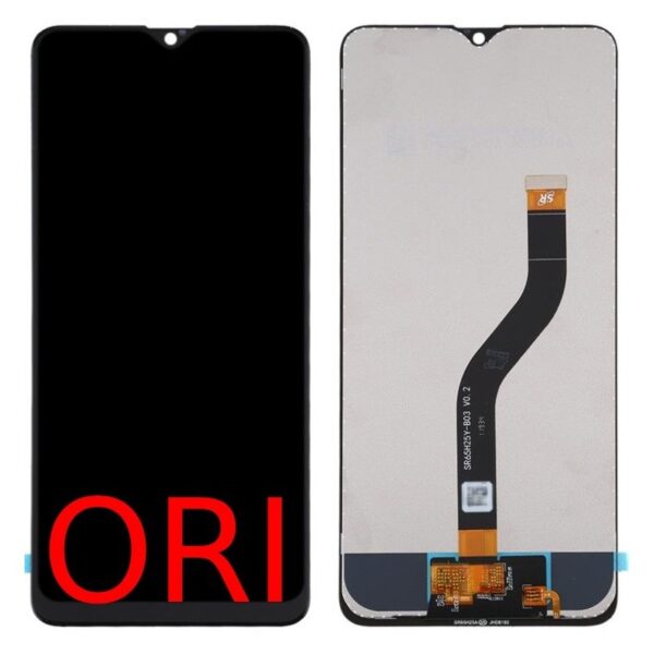 Pantalla Completa Original Sin Marco Para Samsung Galaxy A20S / A207 (NEGRO)
