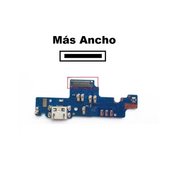 Placa Carga+Microfono Para Redmi Note 4x version 3G 32GB Ancho