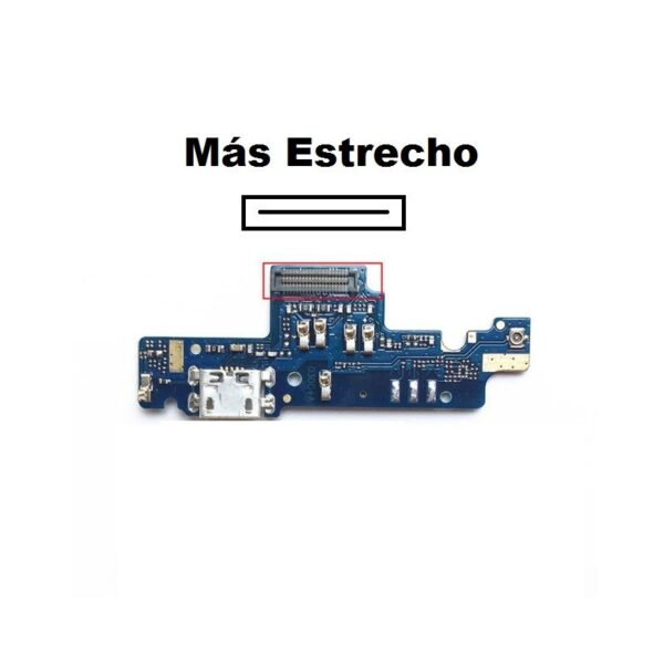Placa Carga+Microfono Para REDMI NOTE 4X Version 4G 64GB Estrecho