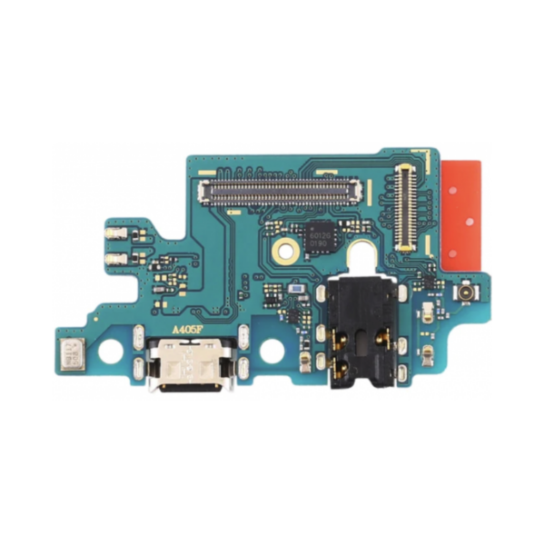 Placa De Carga Tipo C / Conector De Audio / Micrófono Para Samsung Galaxy A40 / A405 (Original)