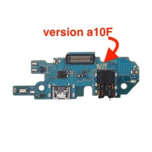 Placa De Conector De Carga Micro USB Con Micrófono para Samsung Galaxy A10F / A105F