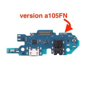 Placa De Conector De Carga Micro USB Con Micrófono Para Samsung Galaxy A10FN/ A105FN