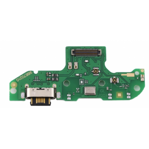 Placa De Conector De Carga Tipo C Con Micrófono para Motorola moto One Macro / g8 play