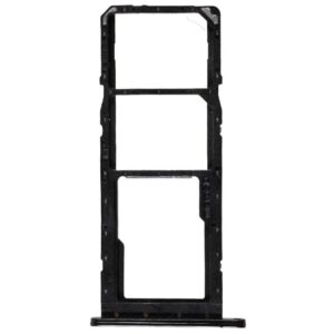 Soporte de bandeja sim y micro SD para SAMSUNG A04E 4G / A042 (NEGRO)