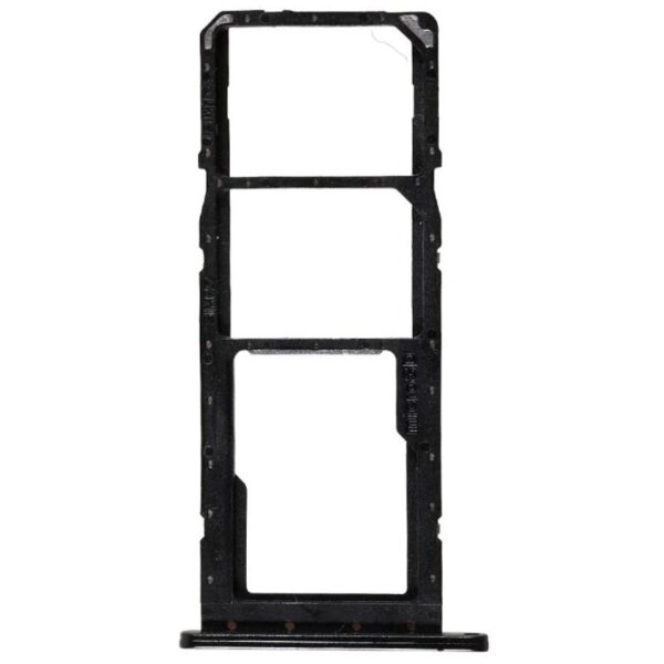 Soporte de bandeja sim y micro SD para SAMSUNG A04E 4G / A042 (NEGRO)