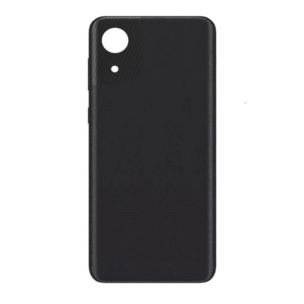 Tapa Trasera Para Samsung Galaxy A03 Core / A032 (NEGRO) SIN LOGO