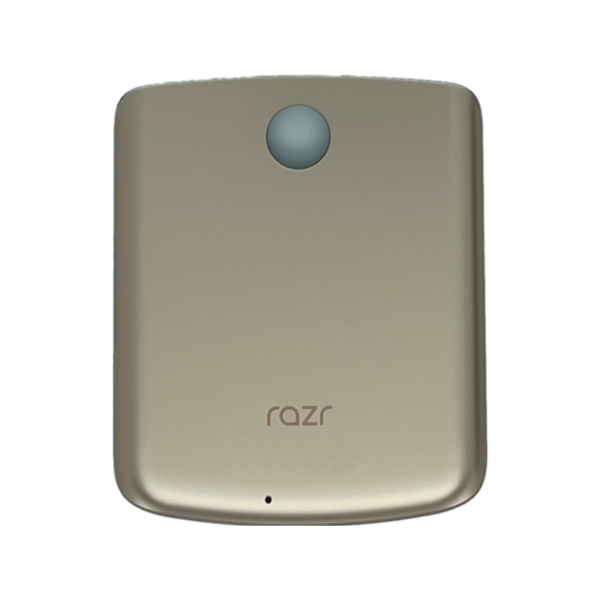 Tapa para Motorola Moto RAZR 5G, Panel trasero de XT2071-4 (Dorado)