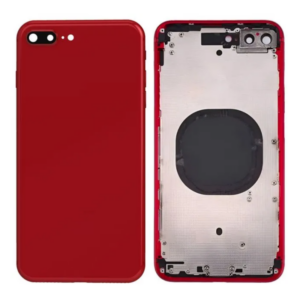 Chasis De Pantalla / Carcasa Central Con Tapa Trasera Para IPhone 8G Plus / iPhone 8 Plus Rojo (Calidad Premium)
