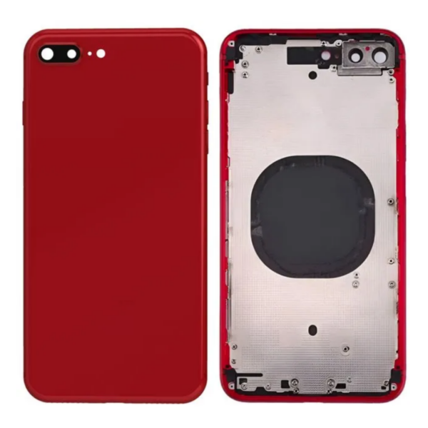 Chasis De Pantalla / Carcasa Central Con Tapa Trasera Para IPhone 8G Plus / iPhone 8 Plus Rojo (Calidad Premium)