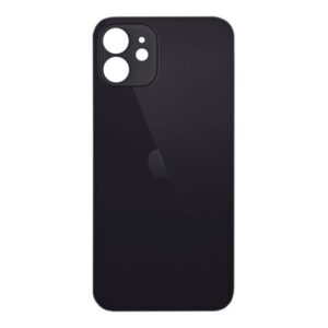 Tapa Trasera Para IPhone 12 Mini Negro  (Calidad Premium)
