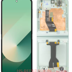 Pantalla Completa Original Servicepack Para Samsung Galaxy Z Flip 6 5G (Sm-F741B) Con Marco Verde