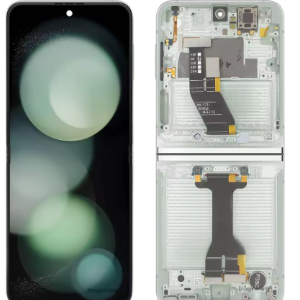 Pantalla Completa Amoled Y Táctil Con Marco (Flexible) Para Samsung Galaxy Z Flip 5 5G , SM-F731 -VERDE Original