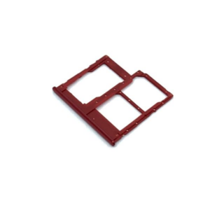 Bandeja Sim + Sim + SD Para Samsung Galaxy A40 / A405 ROJO