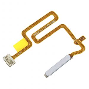 Botón Flex Sensor lector Huellas para OPPO A16 / A16S / a54 4G / a54 5G / a54S /a74 5G / a93 5G Plata