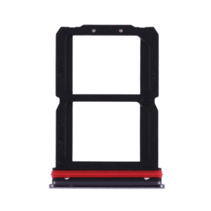 Bandeja de soporte SIM Para Oneplus 7 / 1+7 GM1901 GM1903 (Negro)