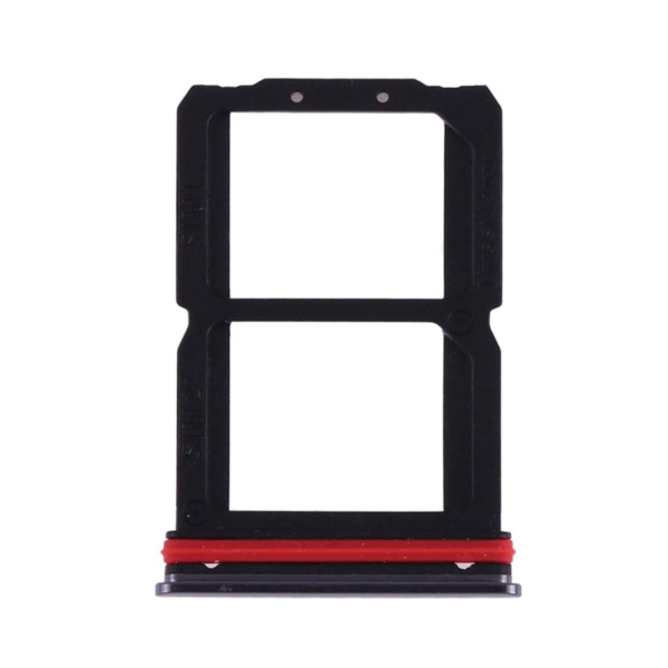 Bandeja de soporte SIM Para Oneplus 7 / 1+7 GM1901 GM1903 (Negro)