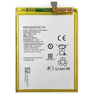 N130 Bateria HB396693ECW para Huawei Mate 8 NXT-AL10 NXT-TL00 de 4000mAh SIN LOGO