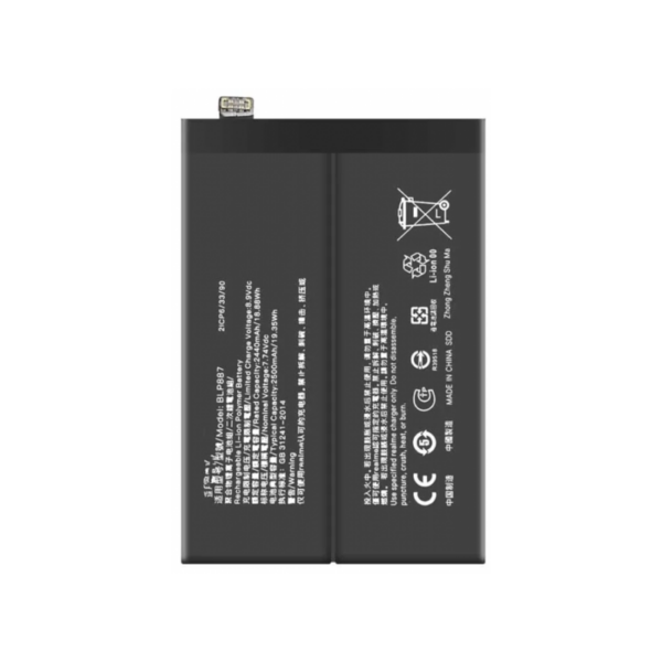 BATERIA Litio BLP887 2500mAh PARA OPPO REALME GT NEO 2 5G / GT NEO 3T /GT2 Pro (Desmontaje)