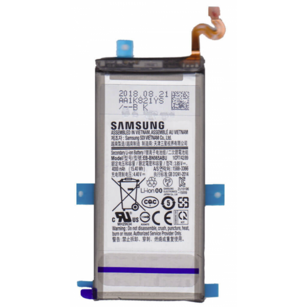 Batería Nueva ORIGINAL con Pegatina Para Samsung Galaxy Note 9 / N960F De 4000mAh