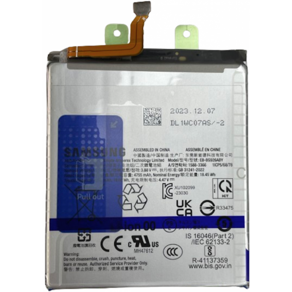 Batería Nueva ORIGINAL Con Pegatina Para Samsung Galaxy S24 Plus (SM-S926B) De 4755mAh,18.45Wh
