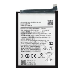 Bateria Litio SCUD-WTW1 Para Samsung Galaxy a226 / A22 5G de 5000 mAh 19.25Wh