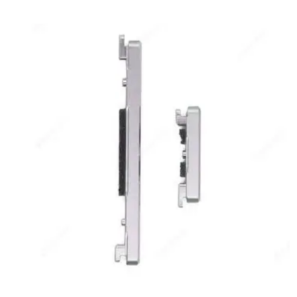 Boton Lateral De Volumen/Power Para Xiaomi Mi 12 blanco