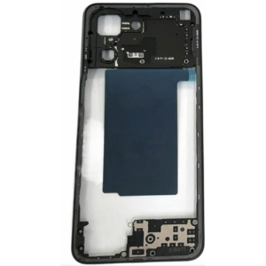 Carcasa trasera con marco y antena nfc para Oppo Reno 8 5G *plata*