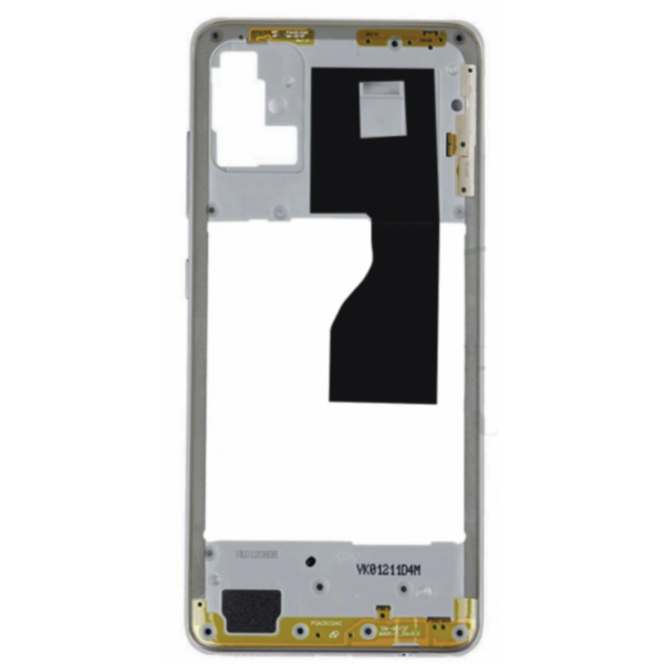 Chasis / Carcasa Trasera Para SAMSUNG GALAXY A51 / A515 BLANCO - Imagen 2