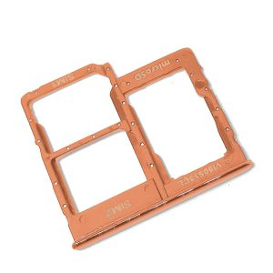 Bandeja Sim + Sim + SD Para Samsung Galaxy A40 / A405 NARANJA