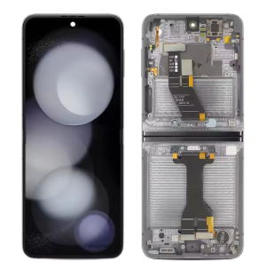 Pantalla Completa Amoled Y Táctil Con Marco (Flexible) Para Samsung Galaxy Z Flip 5 5G , SM-F731 - NEGRO Original