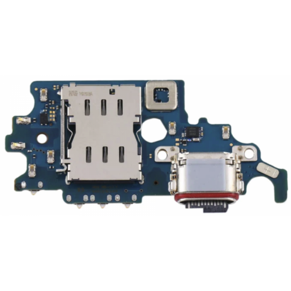 Flex Placa De Carga Tipo-C Con Microfono y Lector SIM Para Samsung Galaxy S21 5G / G991 (Original)