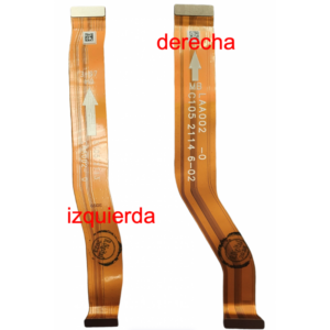 Flex Puente LCD De Interconexion Para OPPO A74 4G / F19  Realme 8 4G izquierda