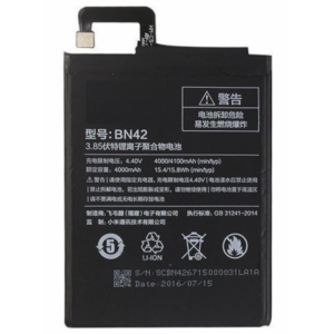 N10 Bateria BN42 para Xiaomi Redmi 4 de 4100mAh SIN LOGO
