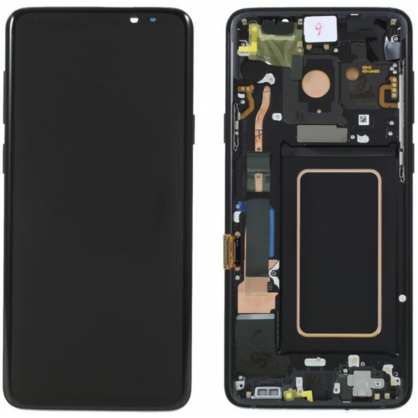 Pantalla completa Original Con Marco para Samsung Galaxy S9 PLUS / SM-G965F NEGRO