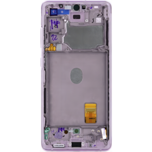 Pantalla Completa ORIGINAL Con Marco Para Samsung Galaxy S20 FE 5G/G781 / S20 FE 4G/G780(VIOLETA)