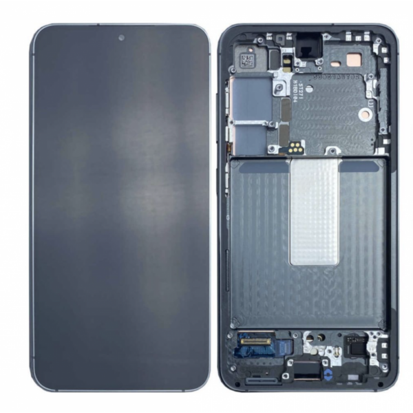 Pantalla completa original con marco para Samsung Galaxy S23 S911 (VERDE)