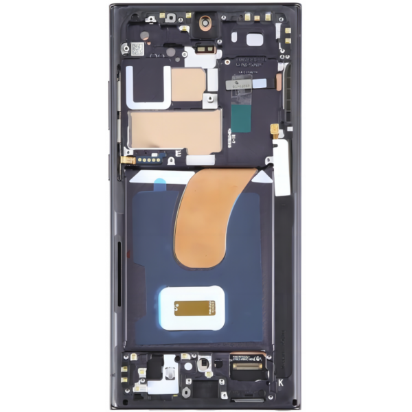 Pantalla Completa Original LCD Y Táctil Con Marco para Samsung Galaxy S23 Ultra (2023) S918B – Negro