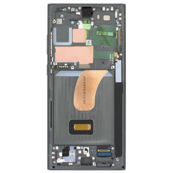 Pantalla Completa Original LCD Y Táctil Con Marco para Samsung Galaxy S23 Ultra (2023) S918B – Verde
