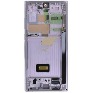 Pantalla Completa Original LCD Y Táctil Con Marco para Samsung Galaxy S23 Ultra (2023) S918B - Violeta