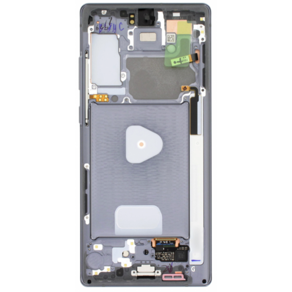 Pantalla Completa Original  Para Samsung Note 20 N980, N981 Con Marco Negro