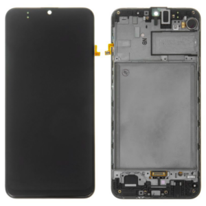 Pantalla Completa Original Con Marco Para Samsung Galaxy M30S / M307 / M21 / M215 (NEGRO)