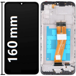 Pantalla Completa Reparada Con Marco Para Samsung Galaxy A03S / A037F VERSION PEQUEÑO De 160mm